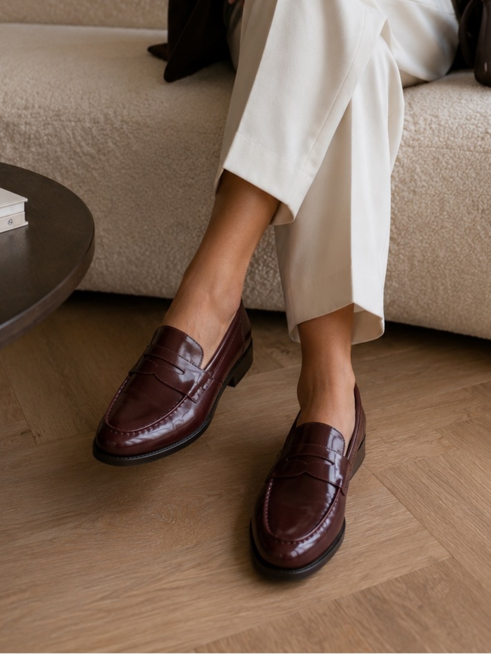 Weejuns Oxblood Loafers size 9.5B